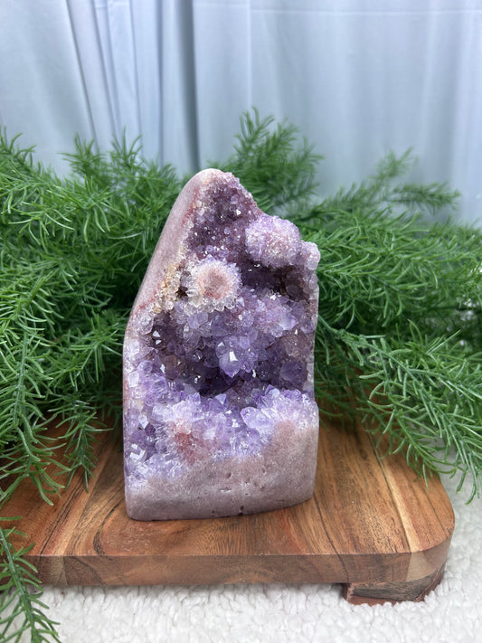Druzy Pink Amethyst Free Form