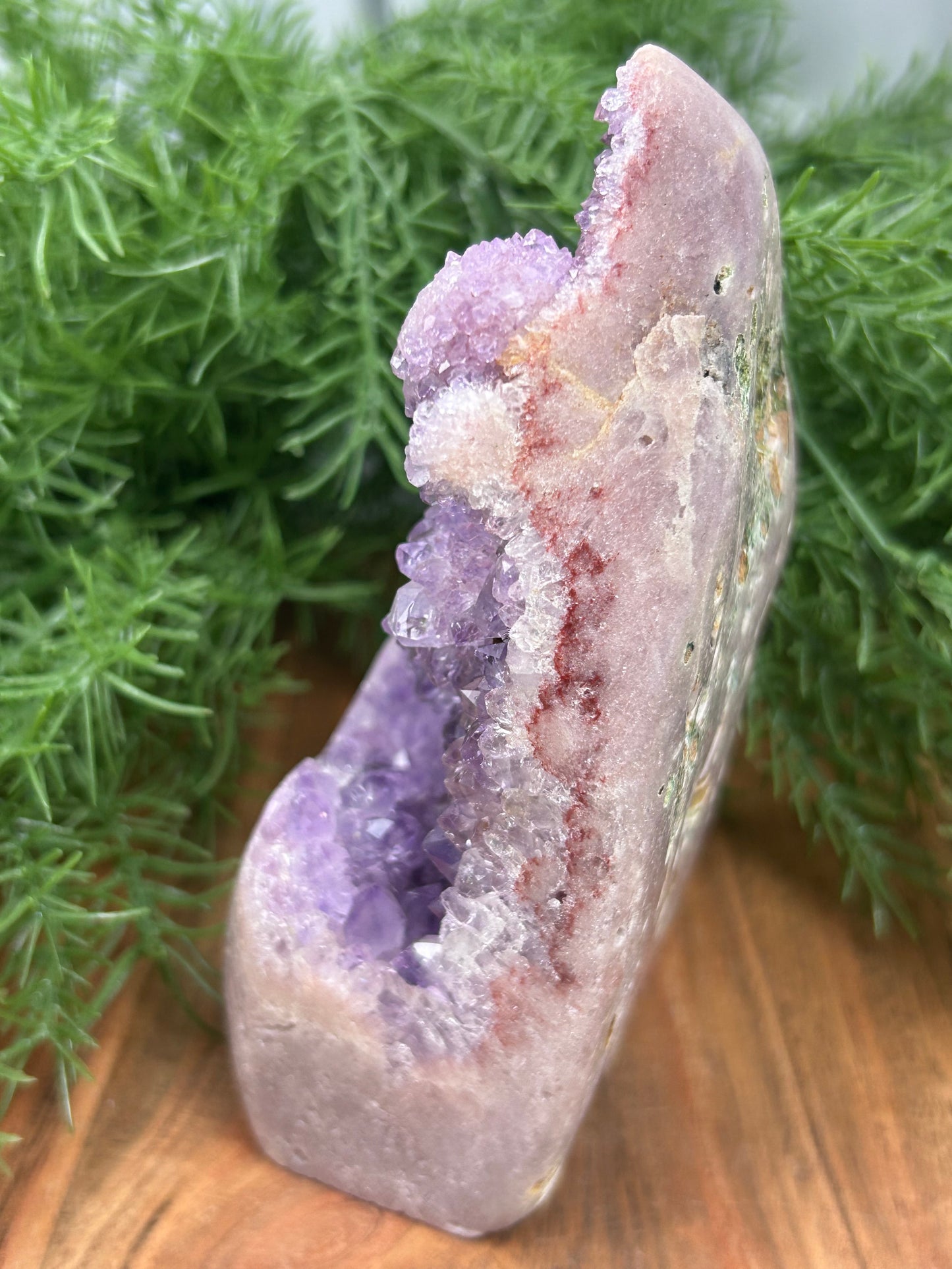 Druzy Pink Amethyst Free Form