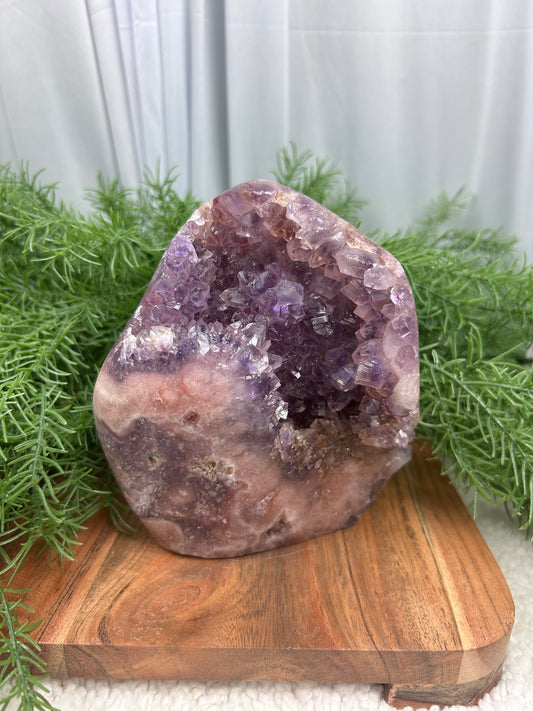 Druzy Pink Amethyst Free Form