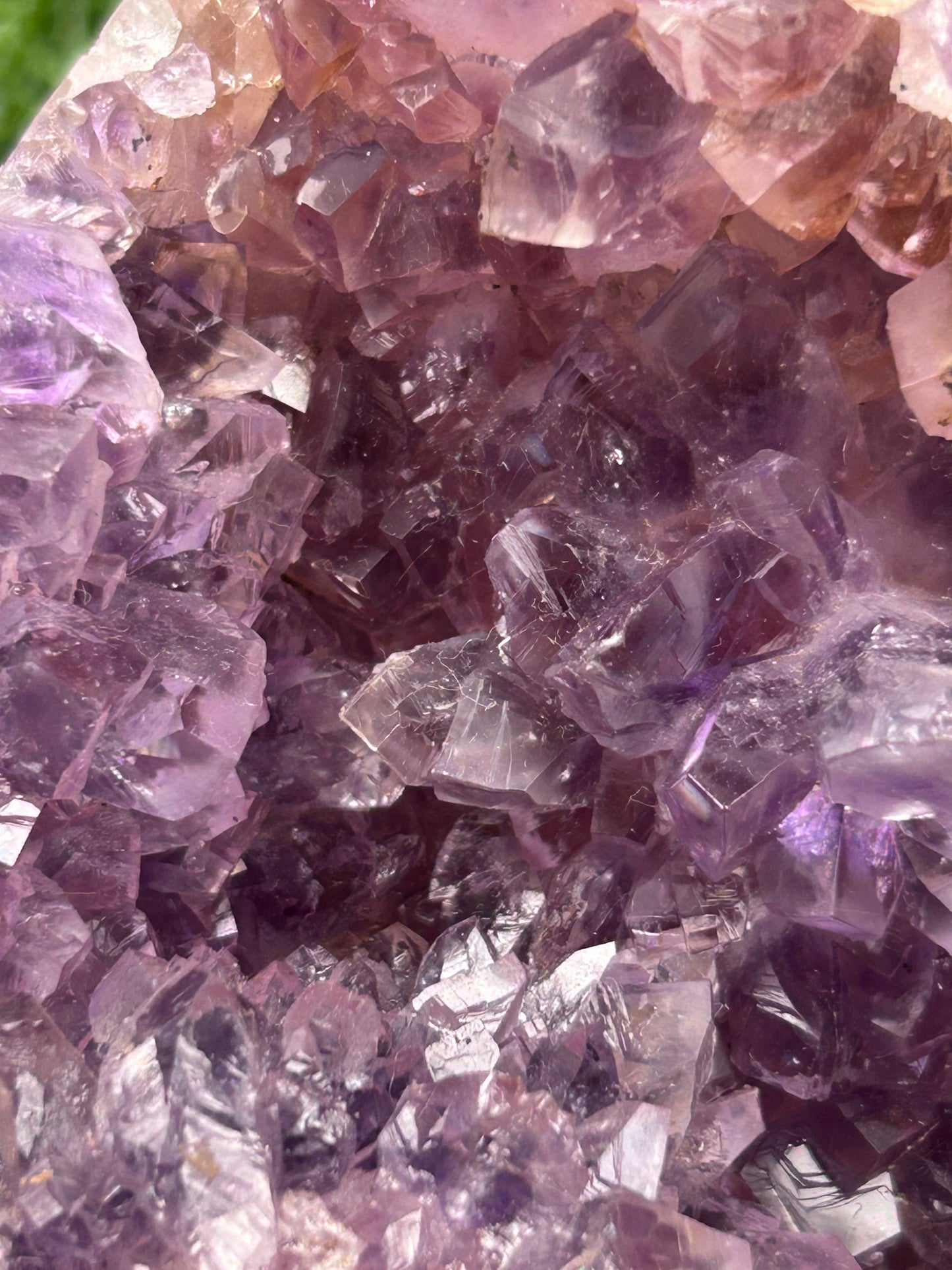 Druzy Pink Amethyst Free Form