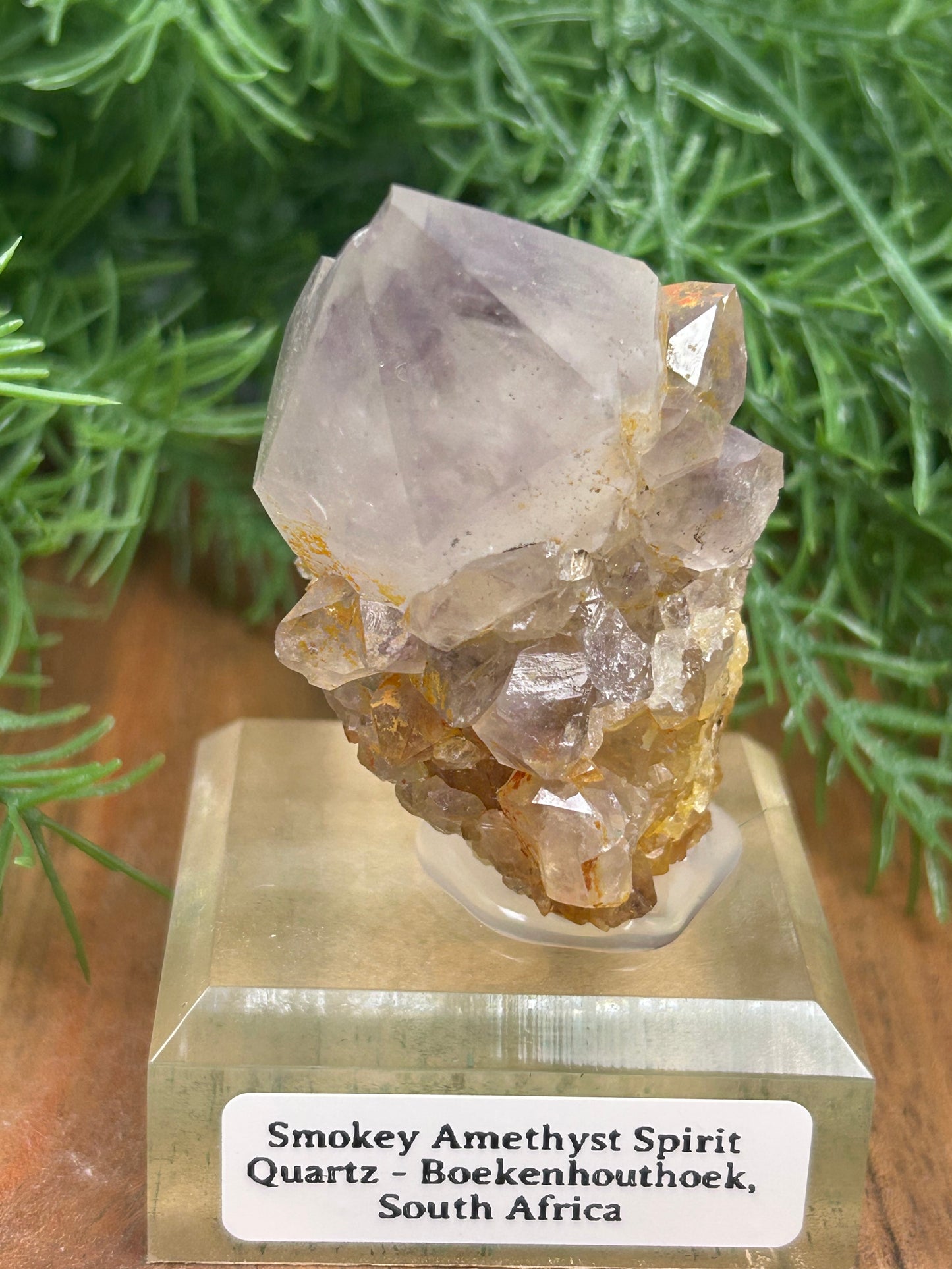 Smokey Amethyst Spirit Quartz