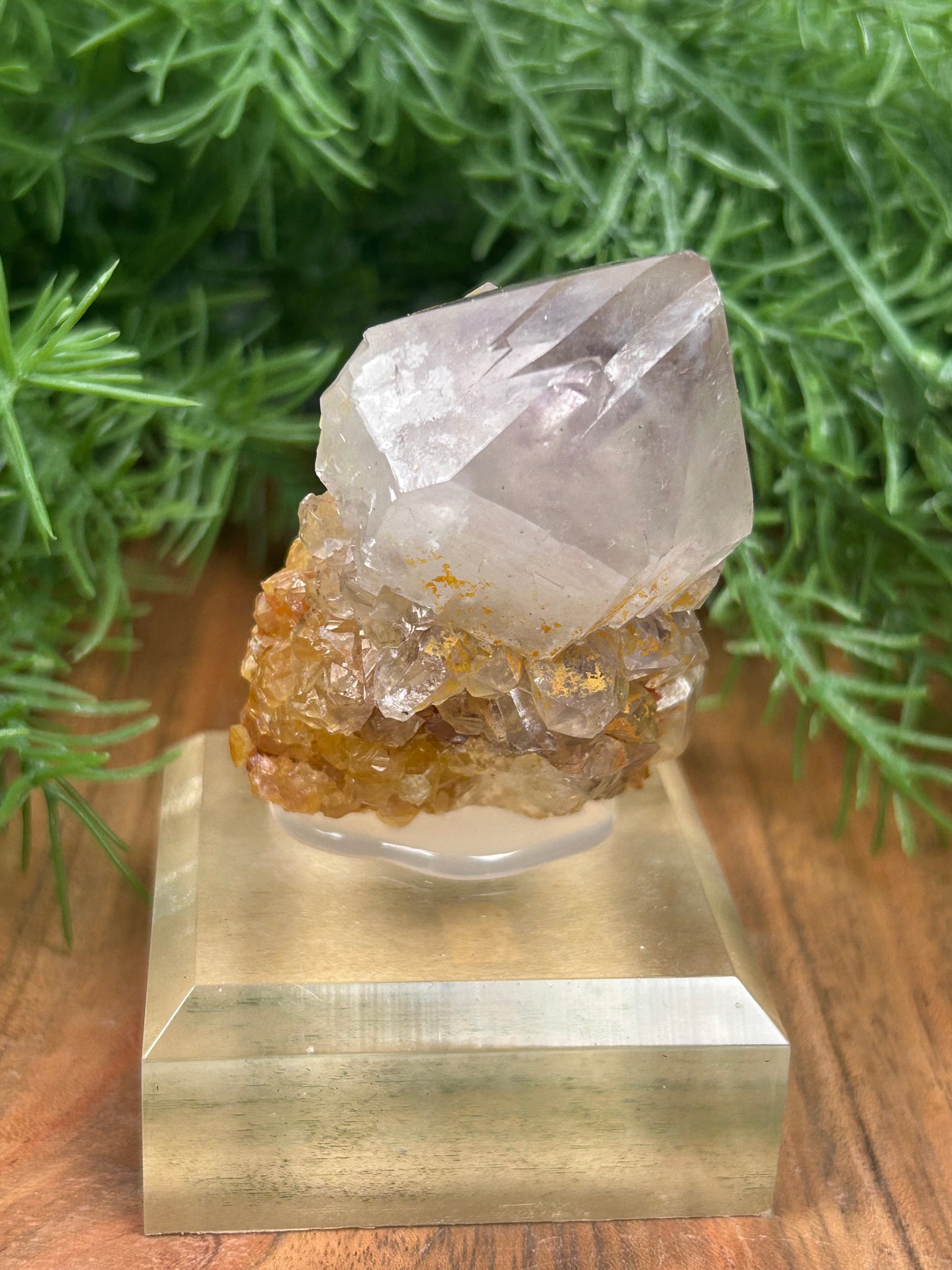 Smokey Amethyst Spirit Quartz