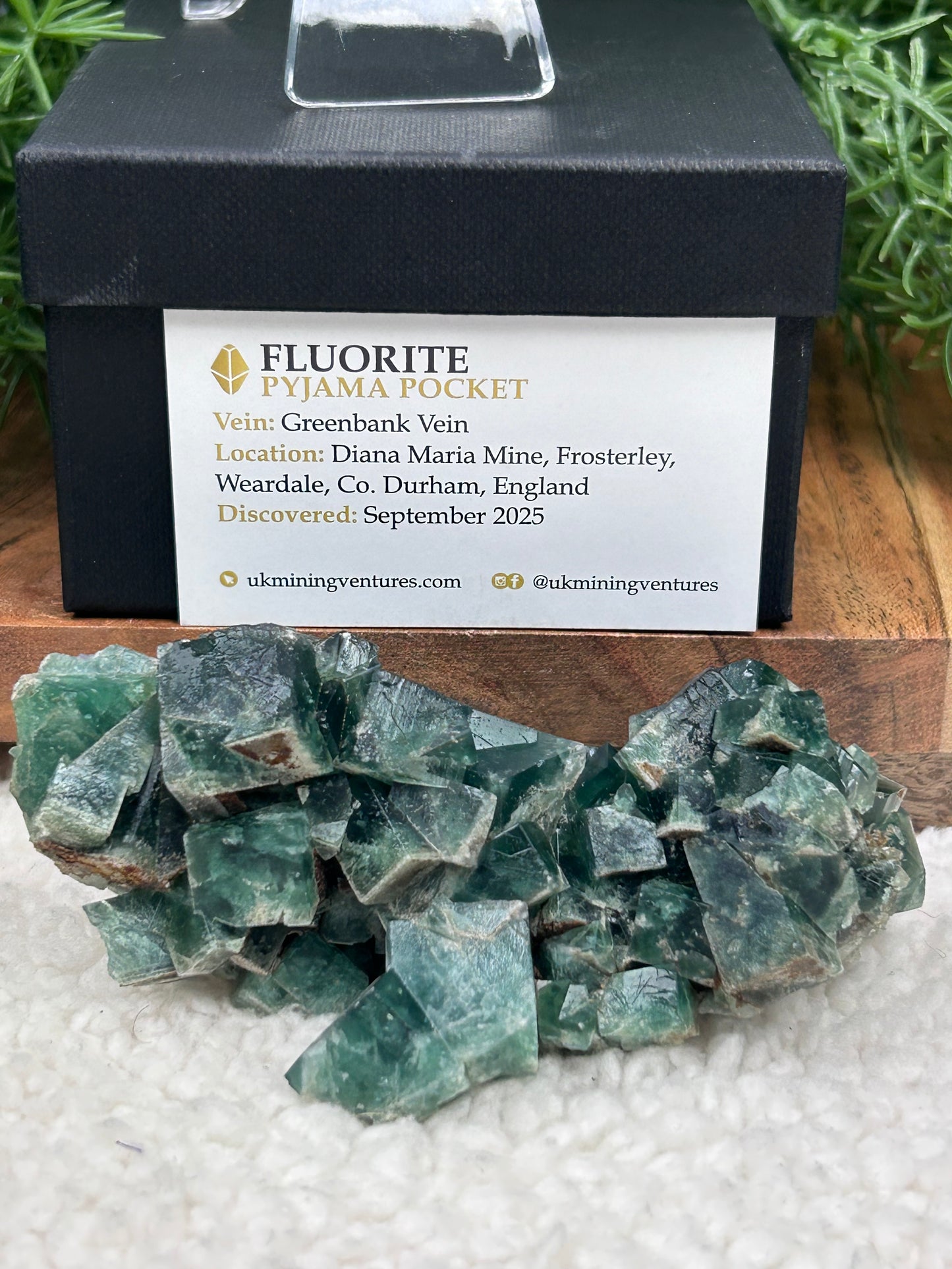 Pyjama Pocket Cubic Fluorite