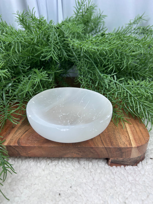 Satin Spar Dish
