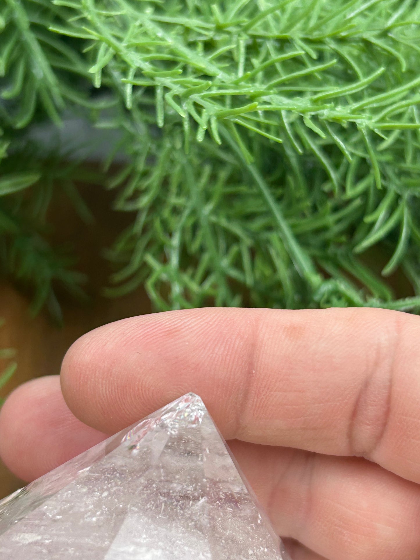 Clear Quartz Diamond