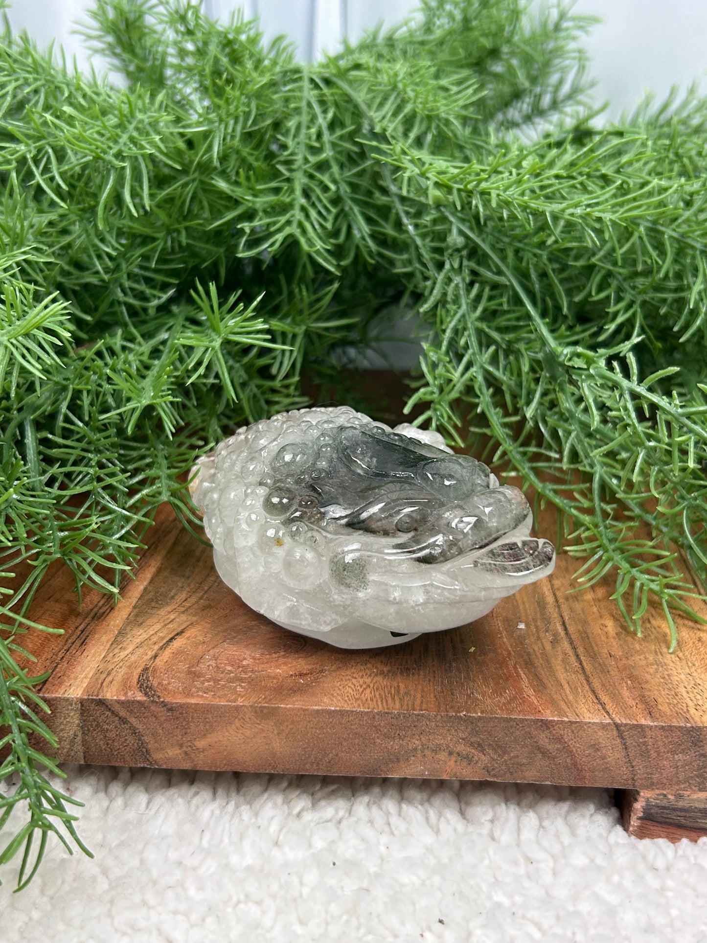 Garden Quartz Money Toad