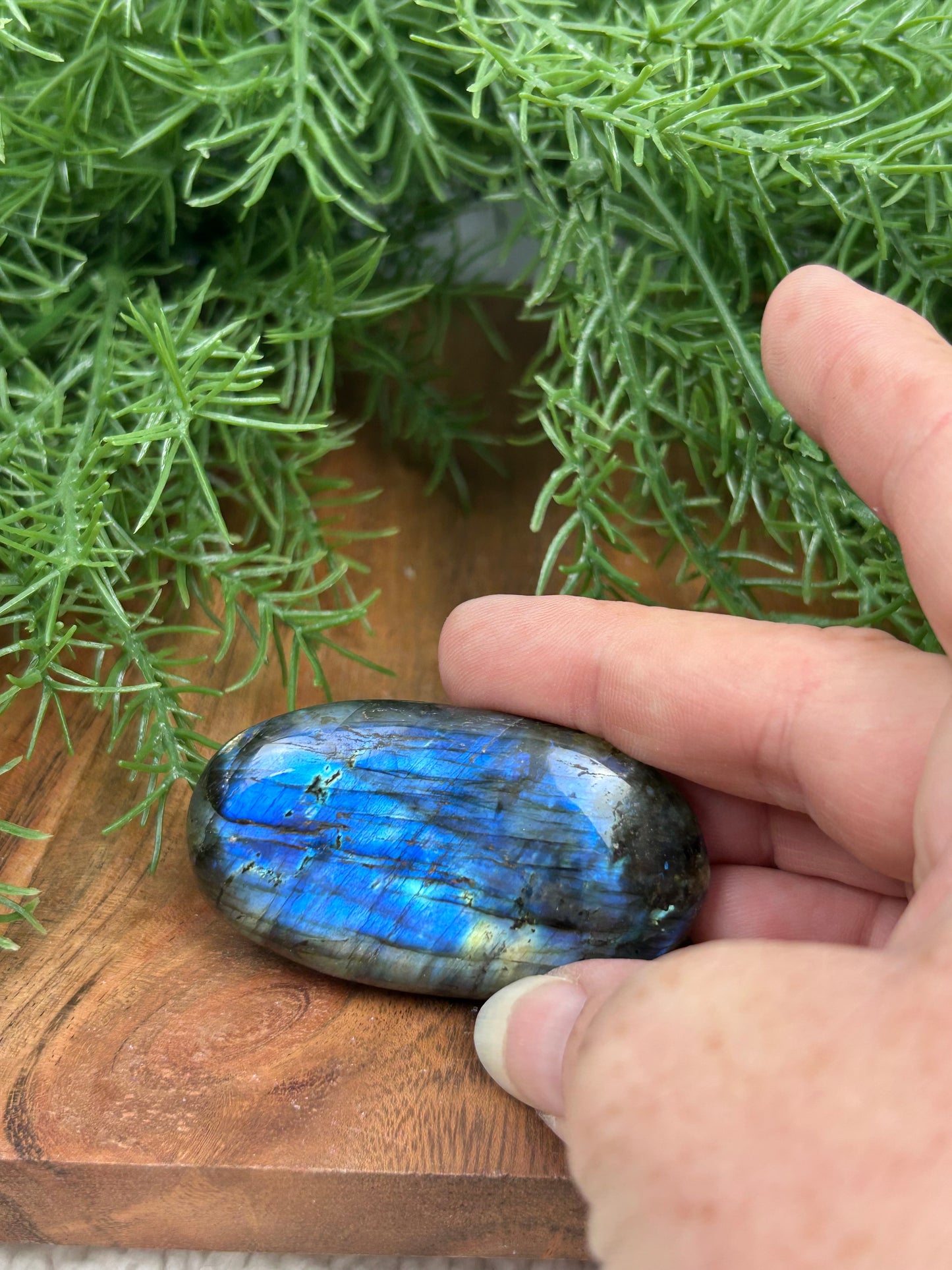 Labradorite Palm Stone