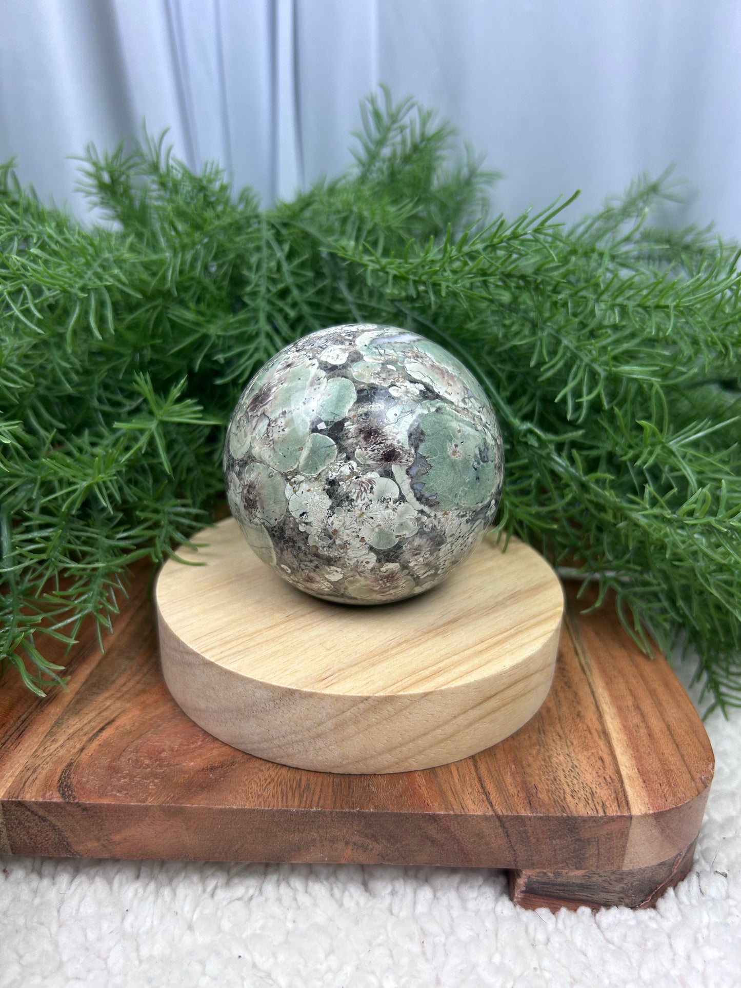 Green Flower Rhyolite