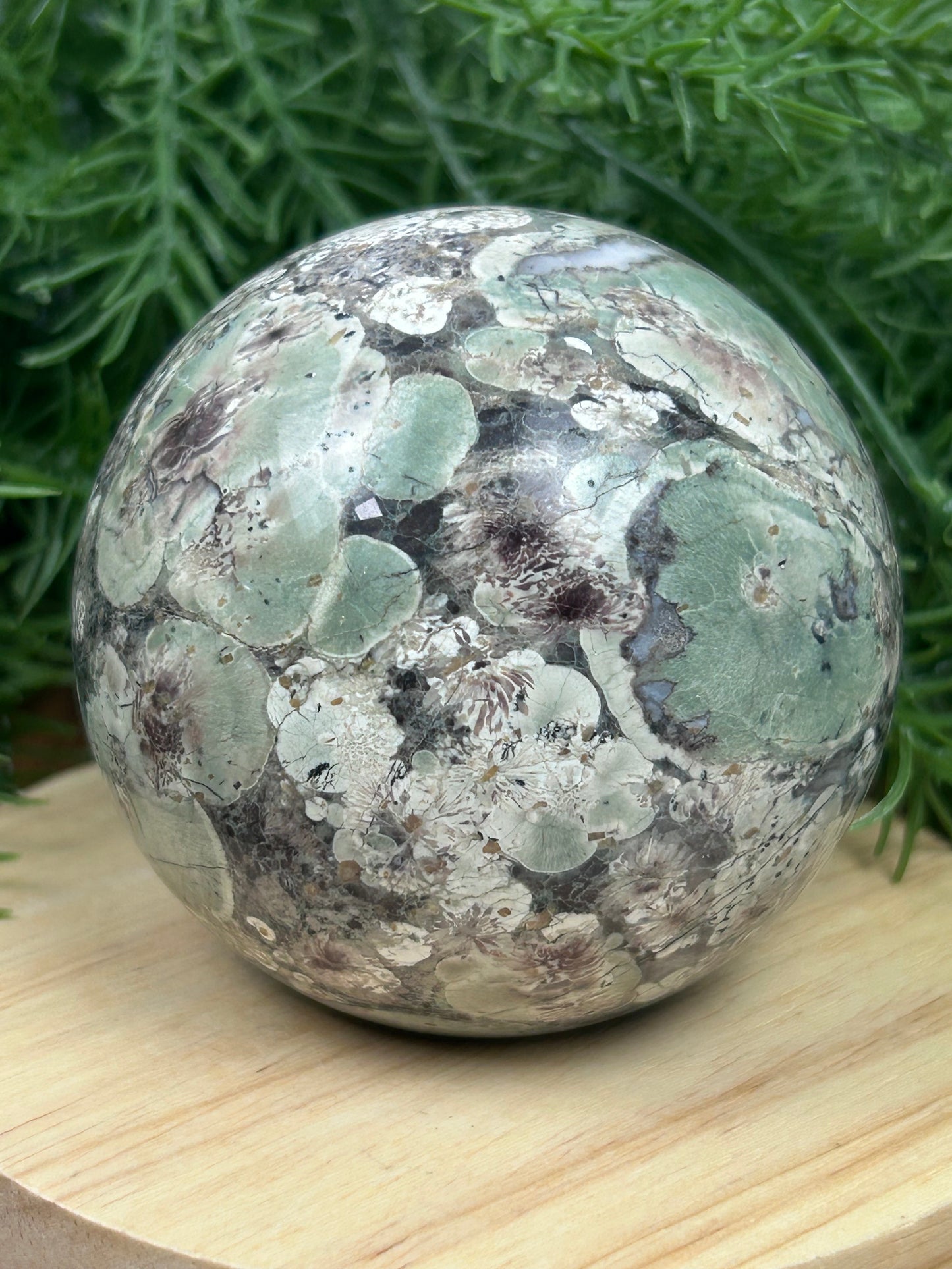 Green Flower Rhyolite