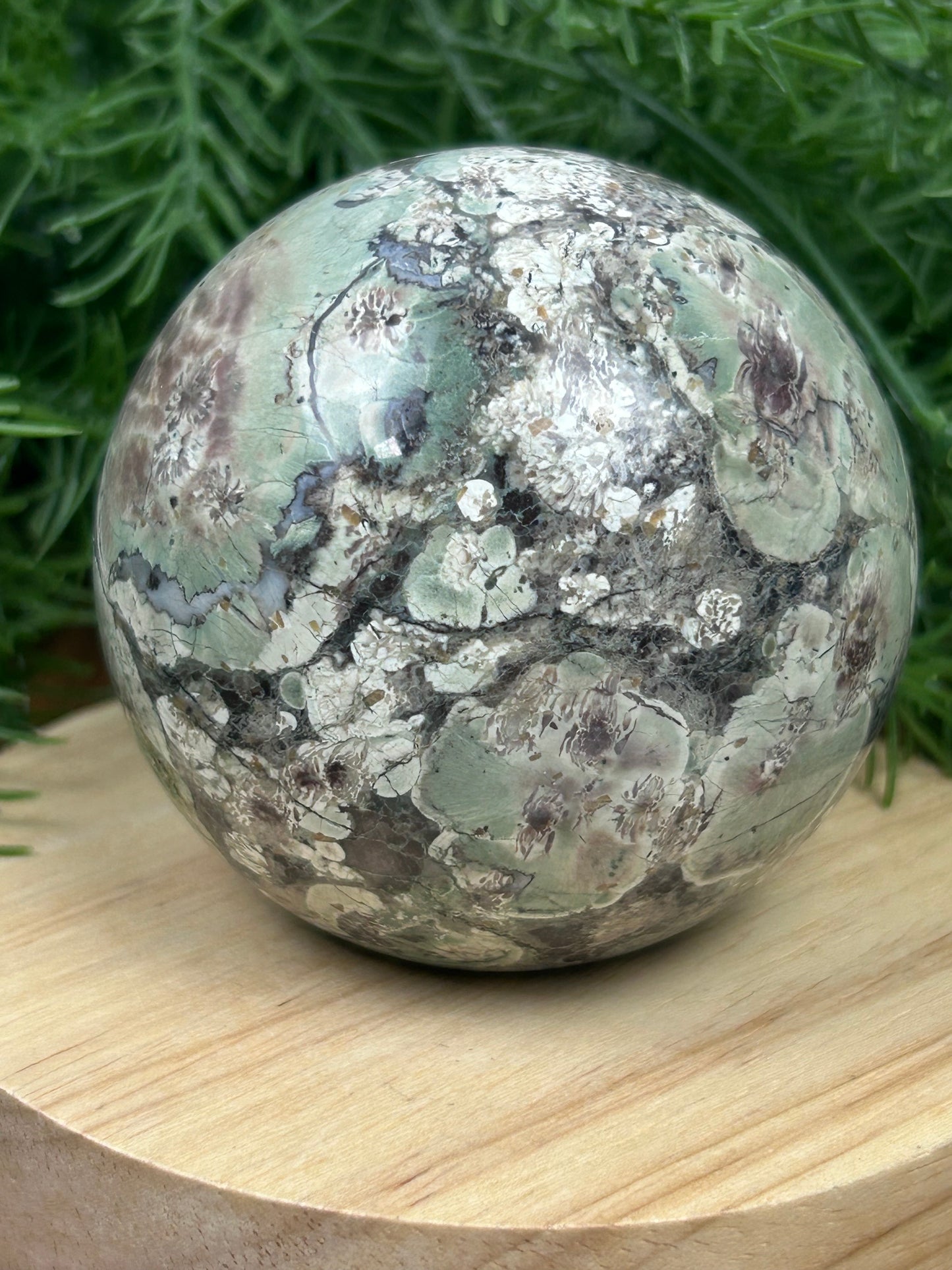 Green Flower Rhyolite