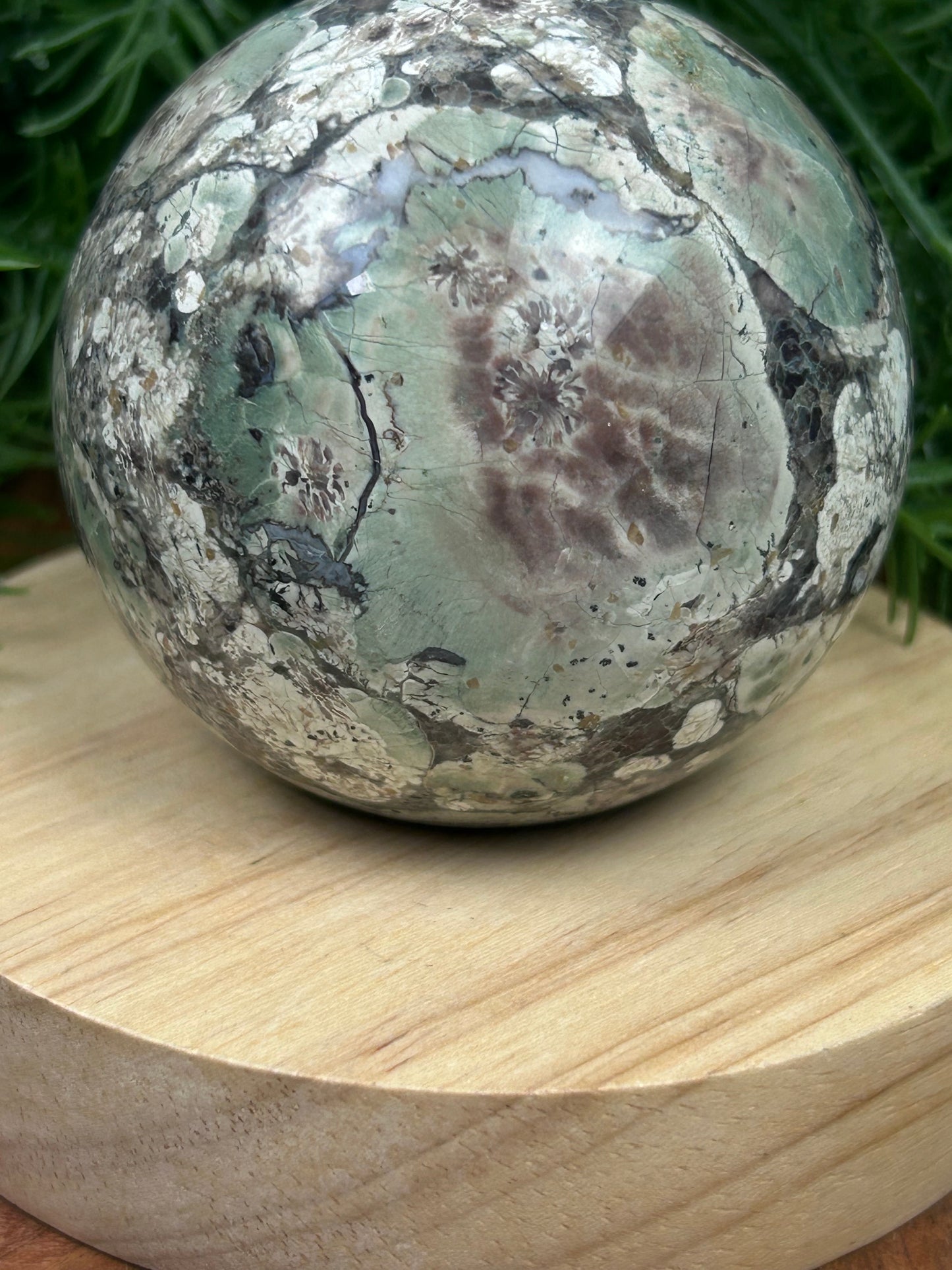 Green Flower Rhyolite