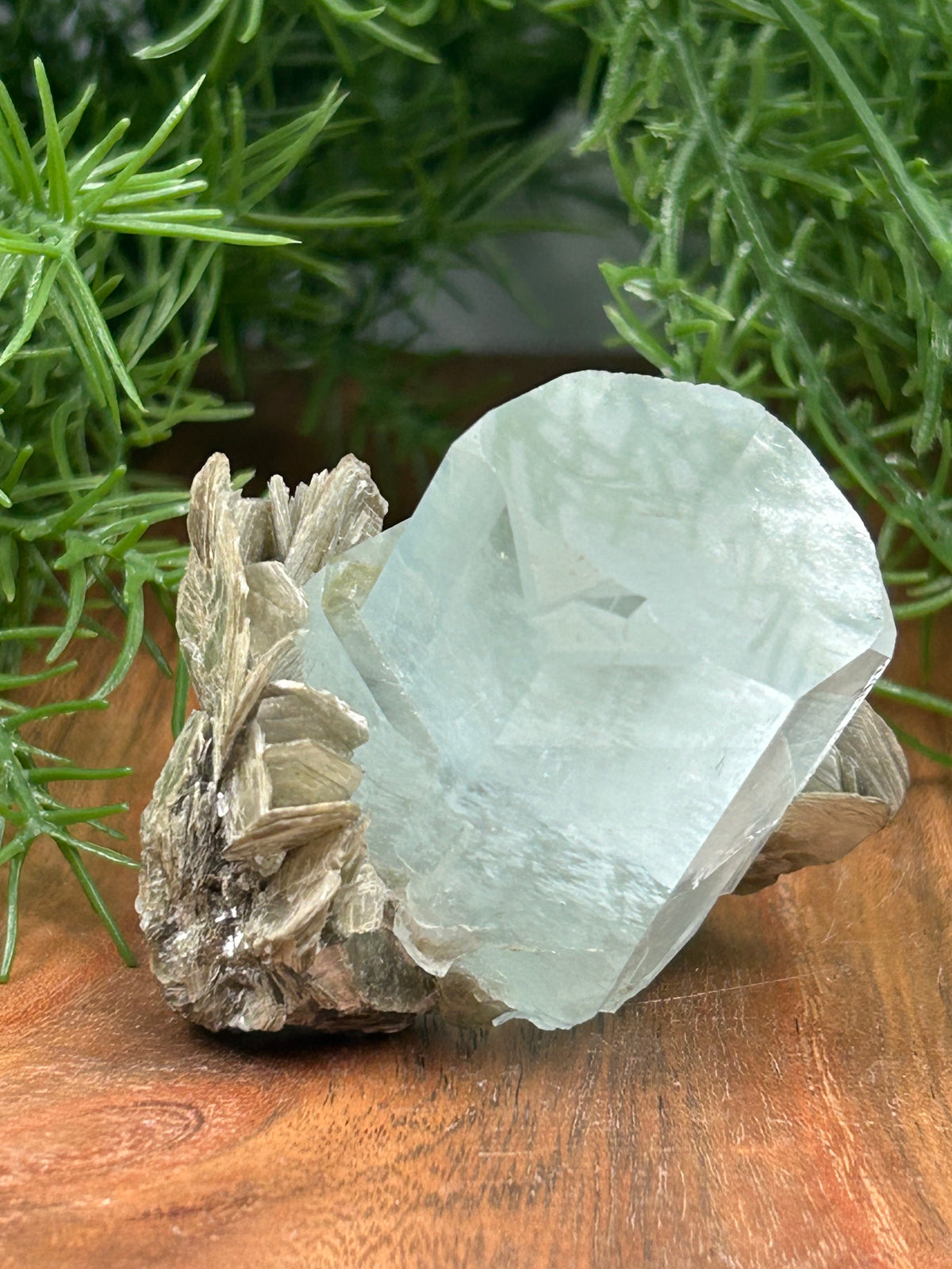 Aquamarine with Mica — Pakistan