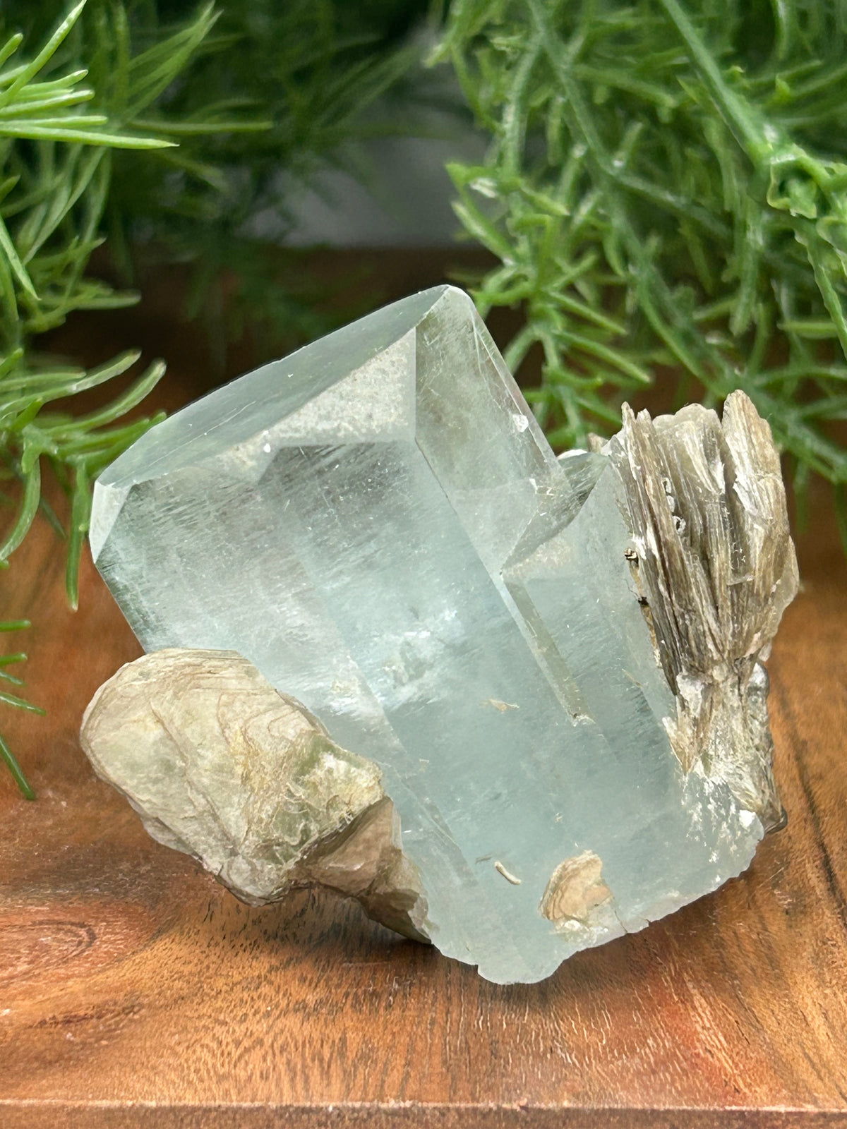 Aquamarine with Mica — Pakistan