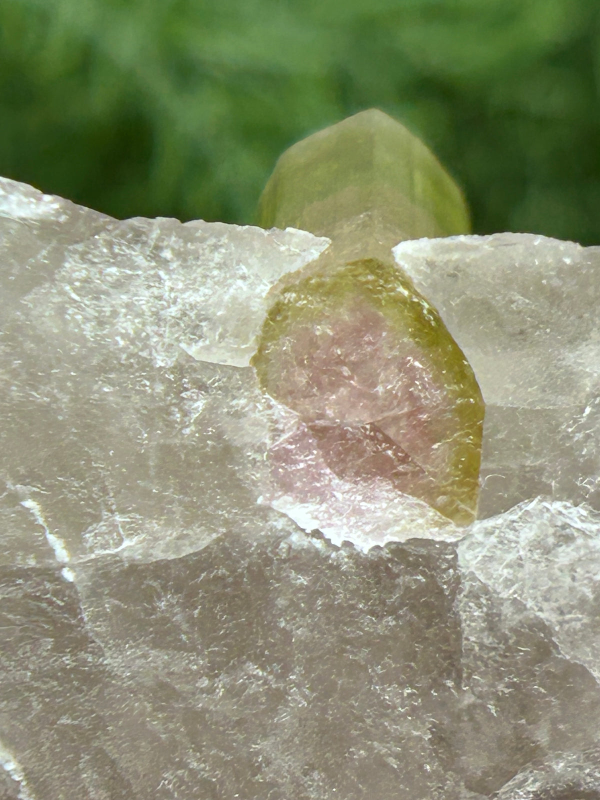 Watermelon Tourmaline on Matrix - Afghanistan