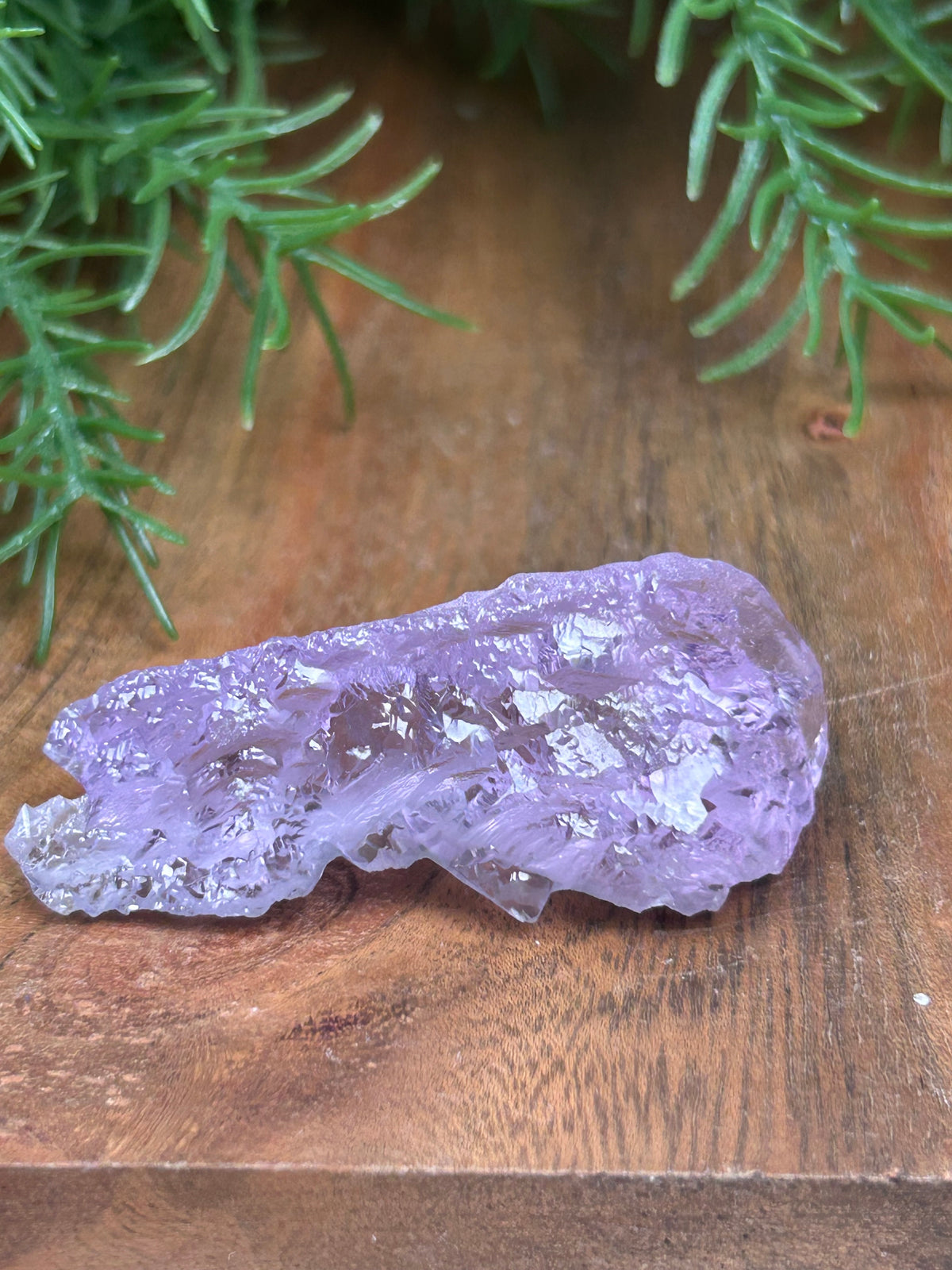 Natural Etched Pink Kunzite - Afghanistan