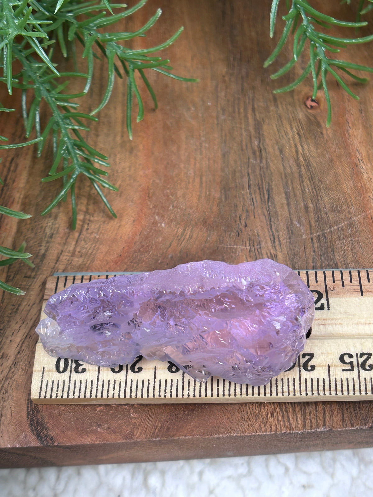 Natural Etched Pink Kunzite - Afghanistan