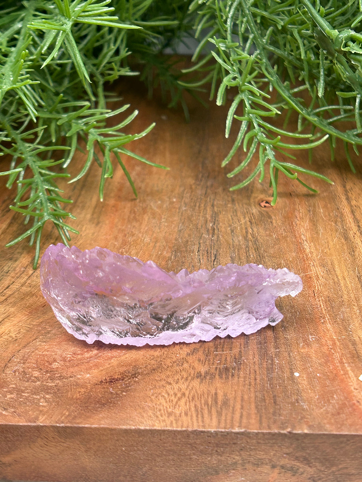 Natural Etched Pink Kunzite - Afghanistan