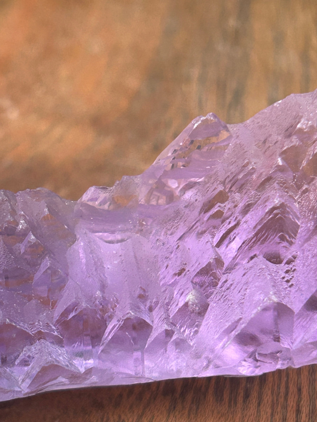 Natural Etched Pink Kunzite - Afghanistan