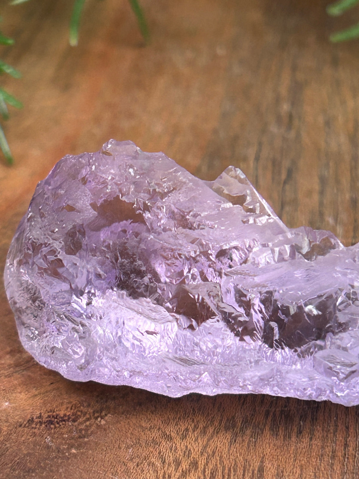 Natural Etched Pink Kunzite - Afghanistan