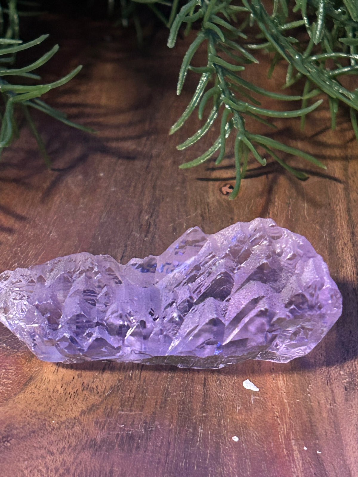Natural Etched Pink Kunzite - Afghanistan