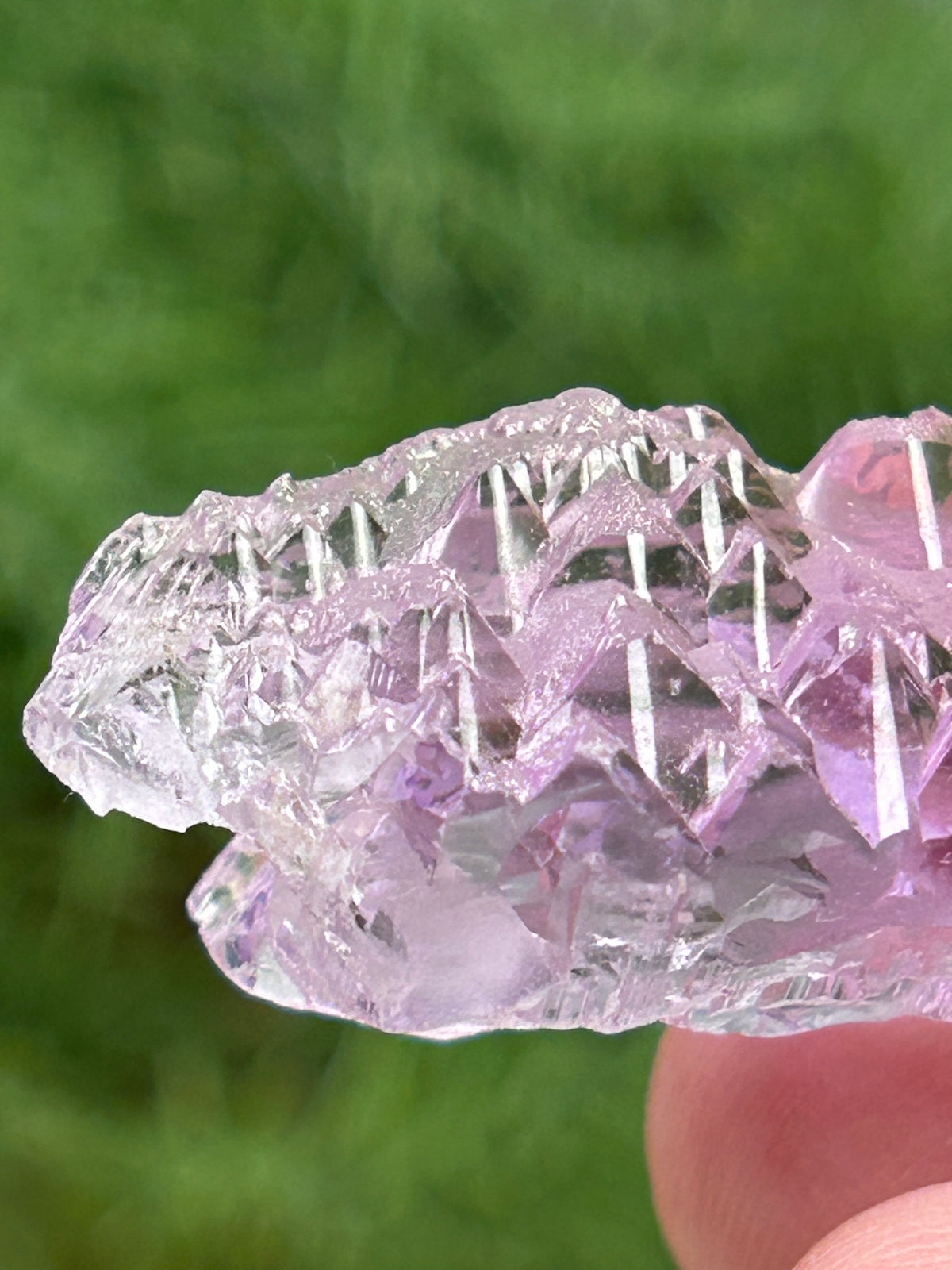 Natural Etched Pink Kunzite - Afghanistan