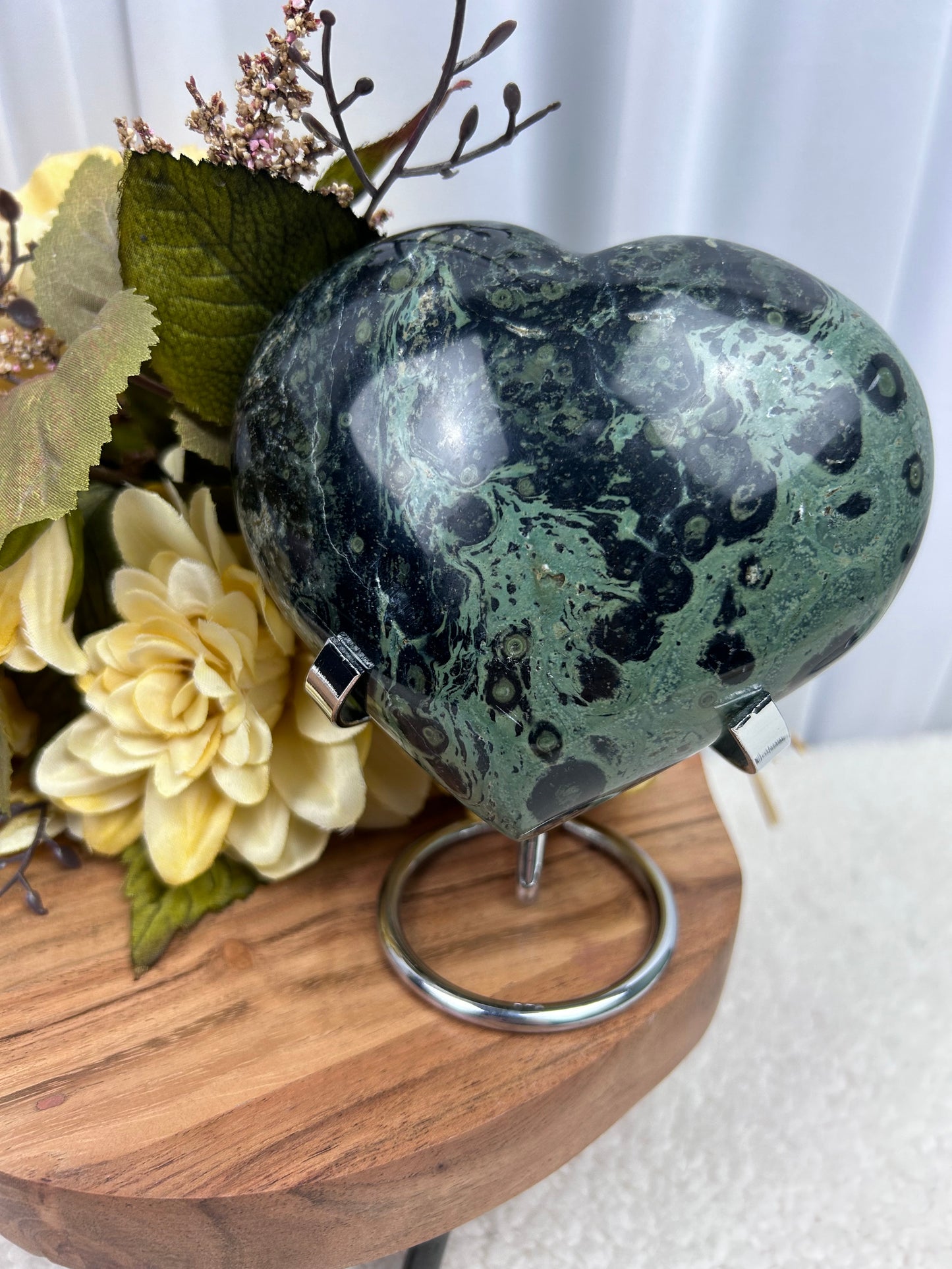 Kambaba Jasper Heart