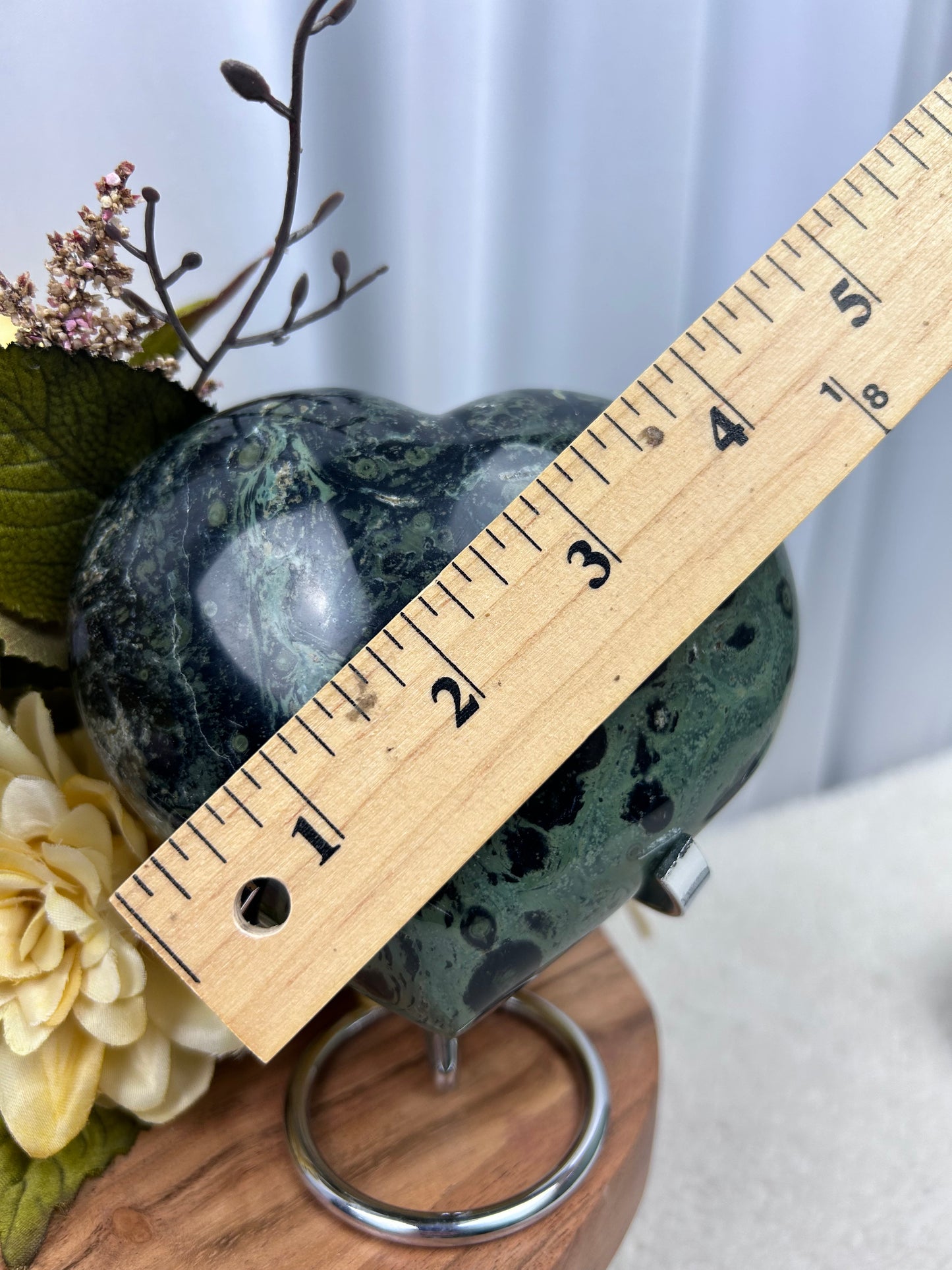 Kambaba Jasper Heart