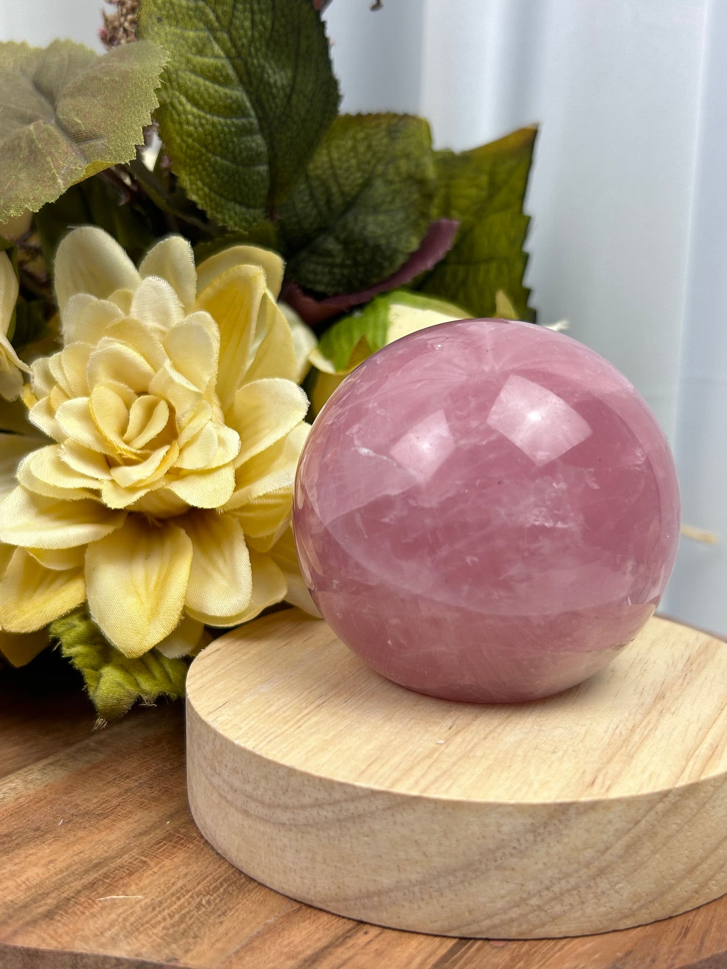 Rose Quartz Sphere