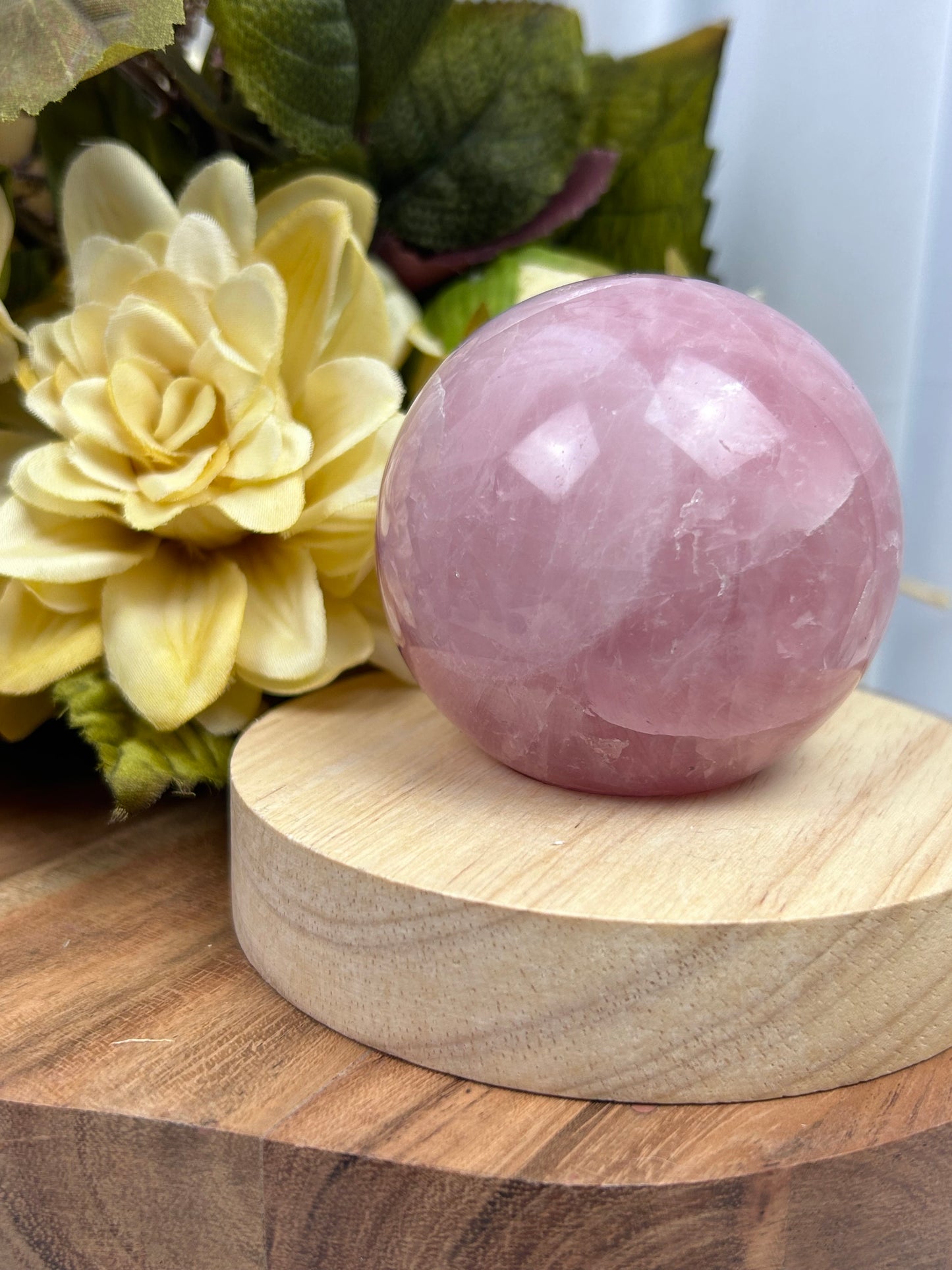 Rose Quartz Sphere