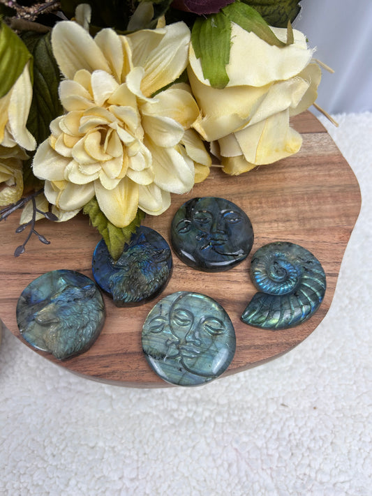 Labradorite Carving