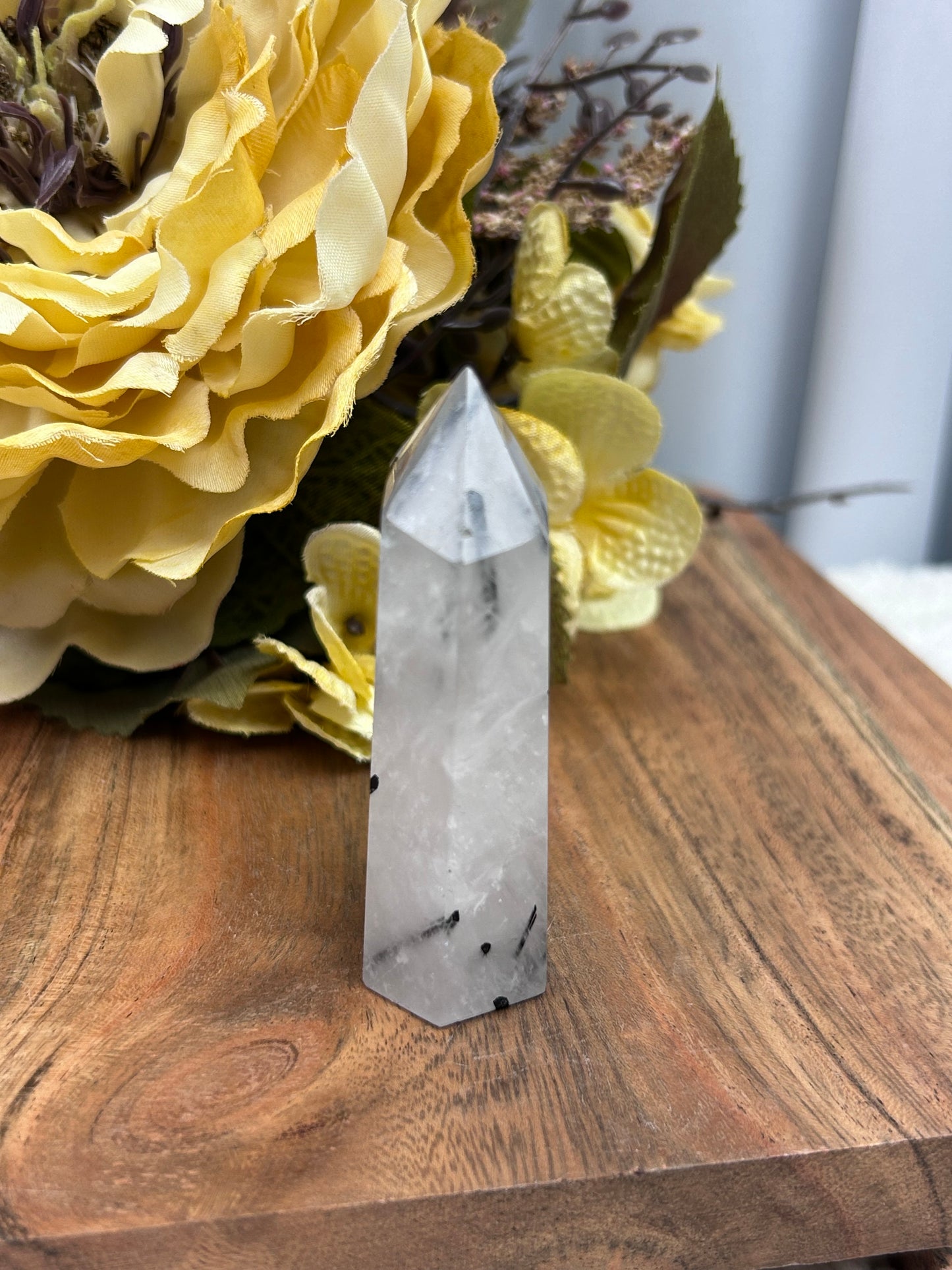 Tourmaline Quartz Point