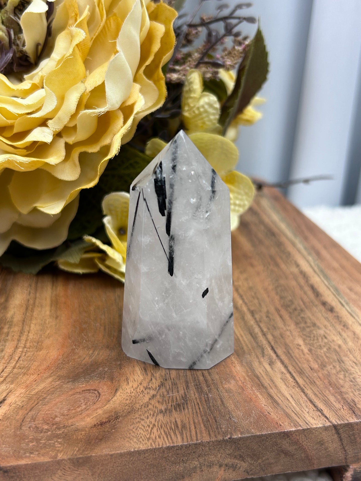Tourmaline Quartz Point