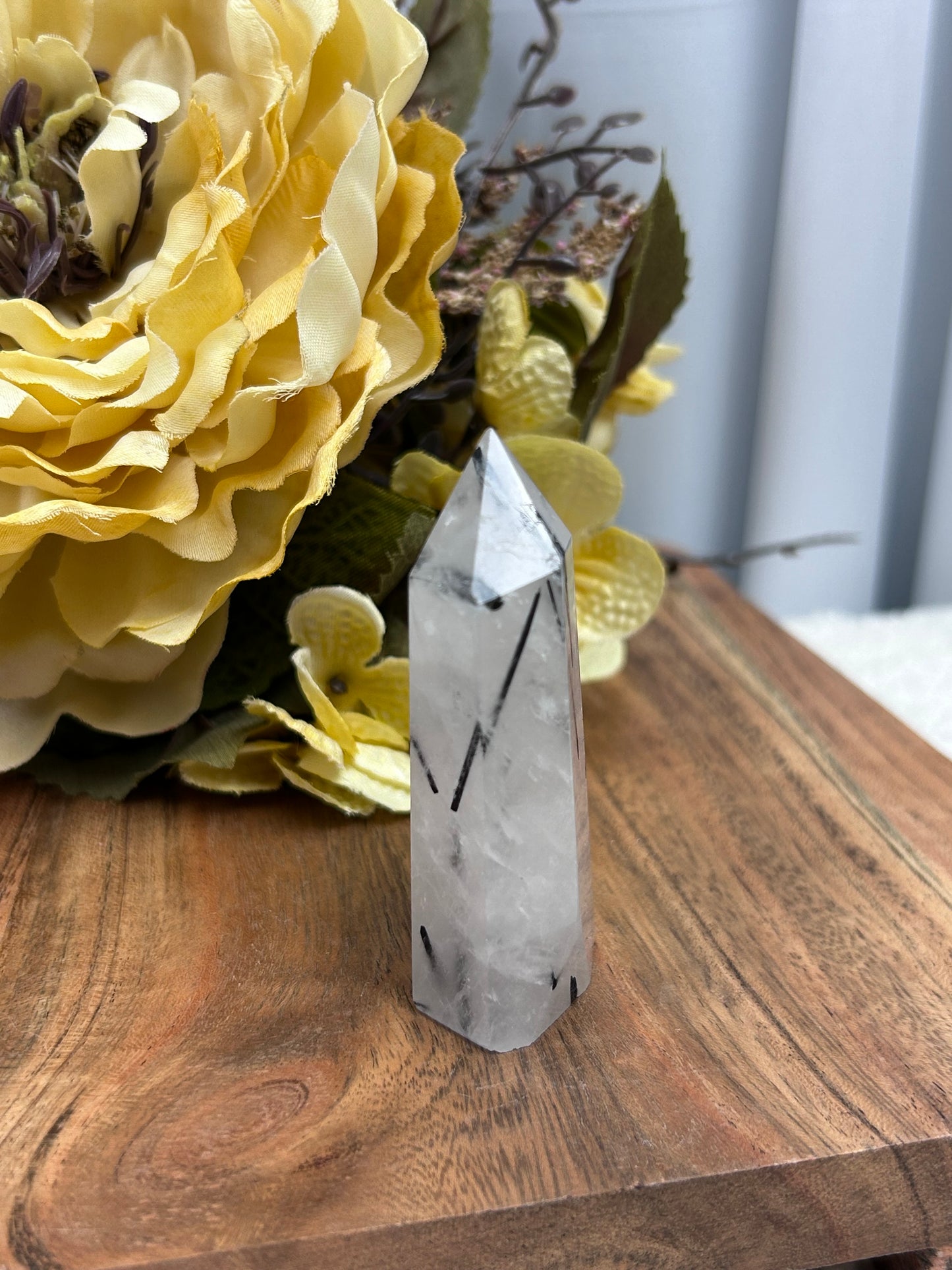 Tourmaline Quartz Point