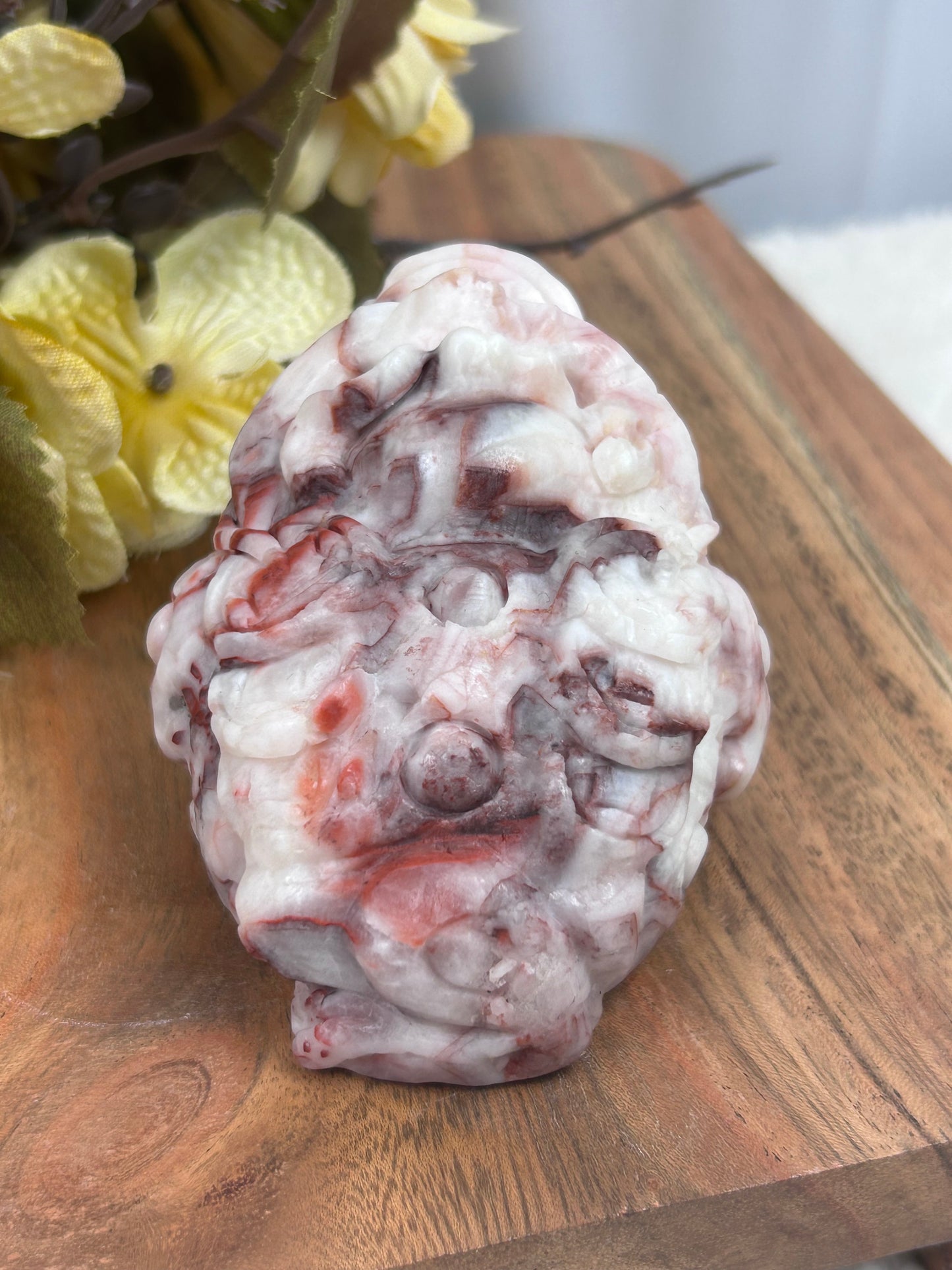 Red Vein Jasper Money Toad