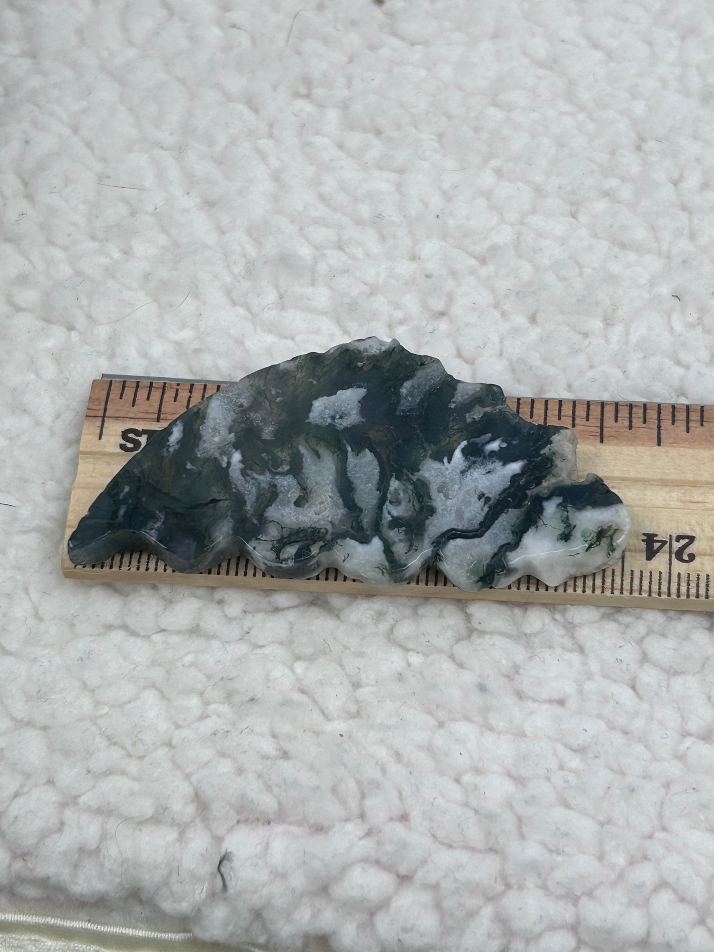 1 Moss Agate Butterfly Wing