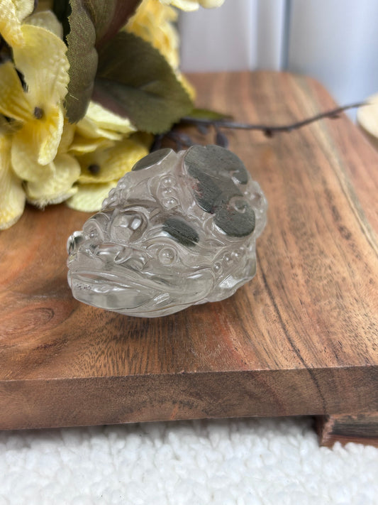 Garden Quartz Money Toad