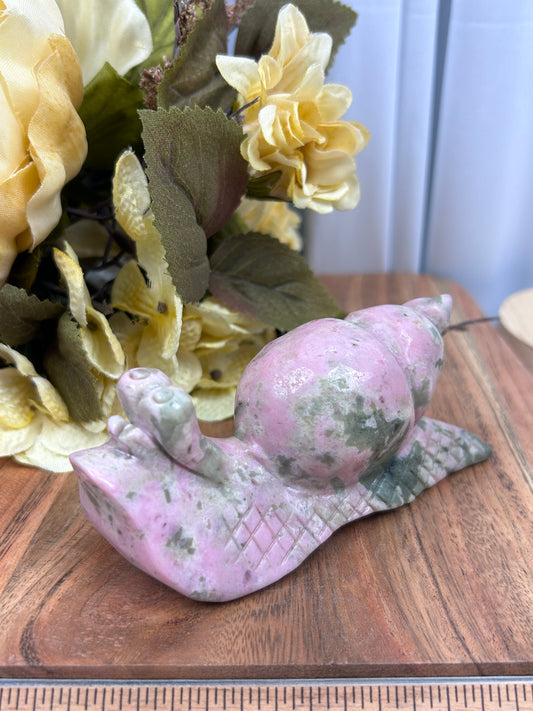 Rhodonite Snail