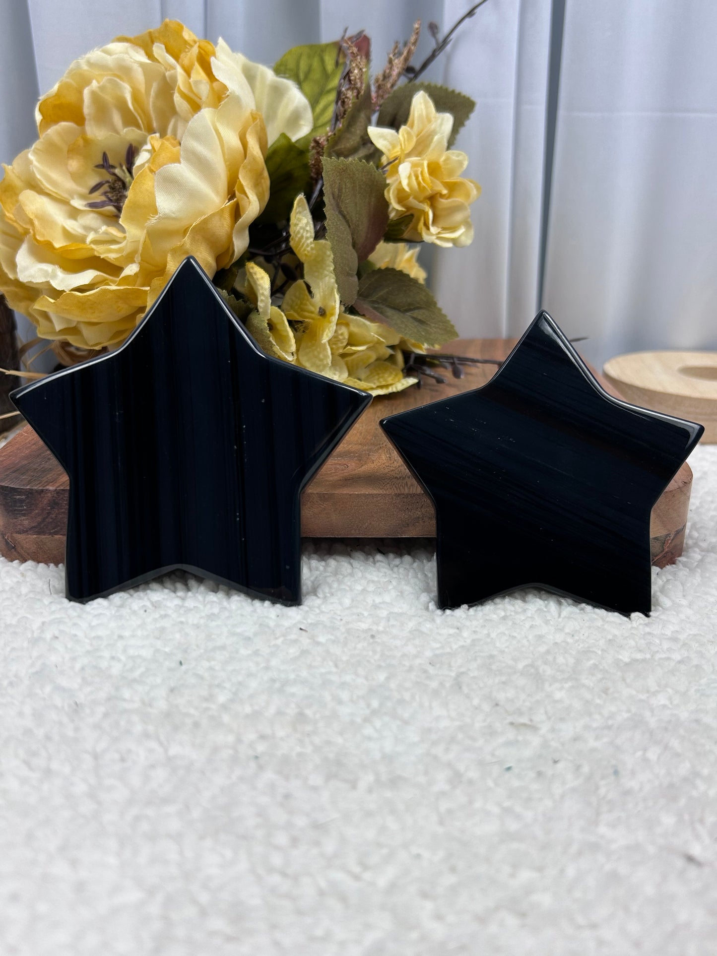 Midnight Lace Obsidian Star
