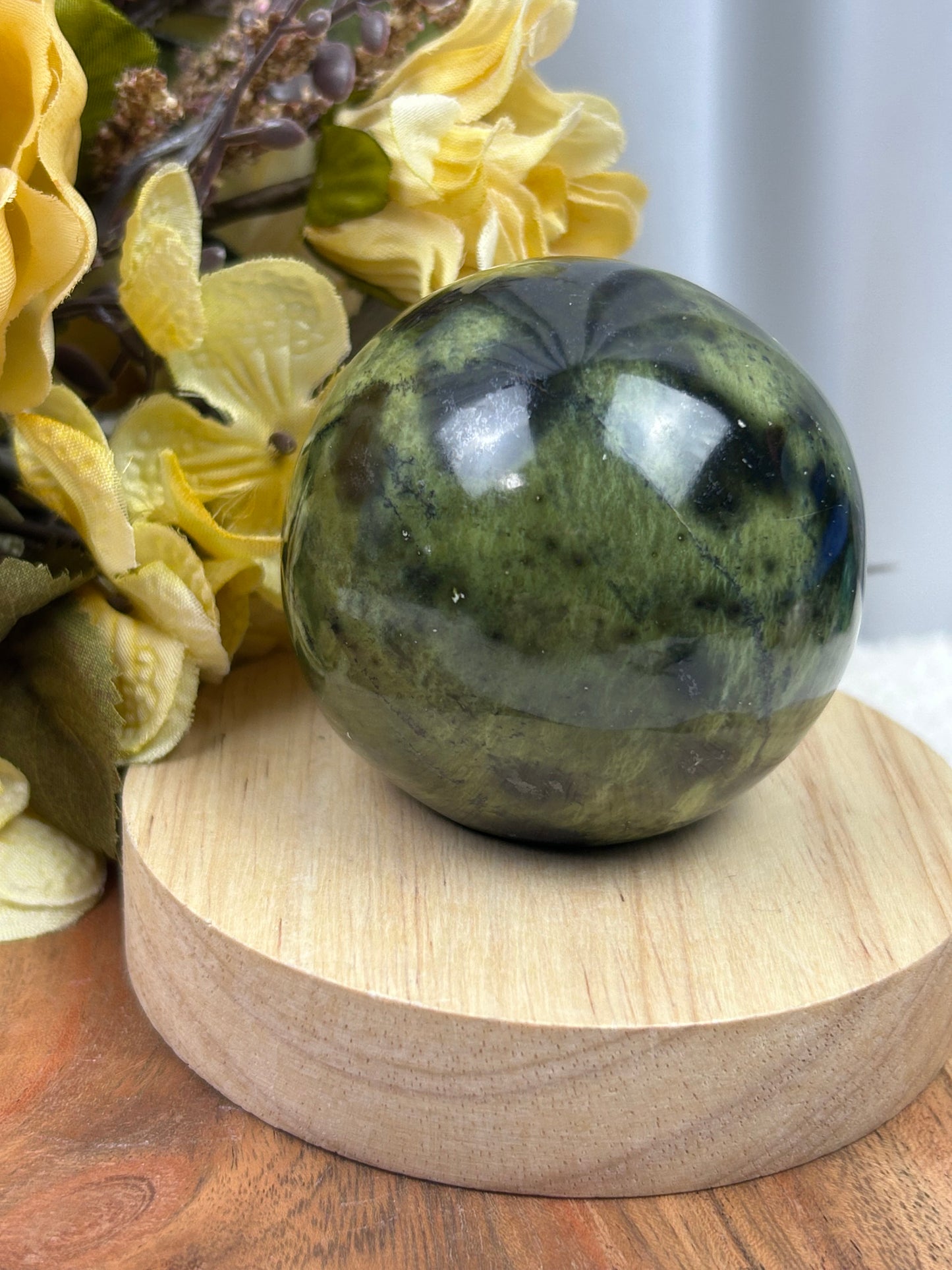 Leopard Stone Sphere