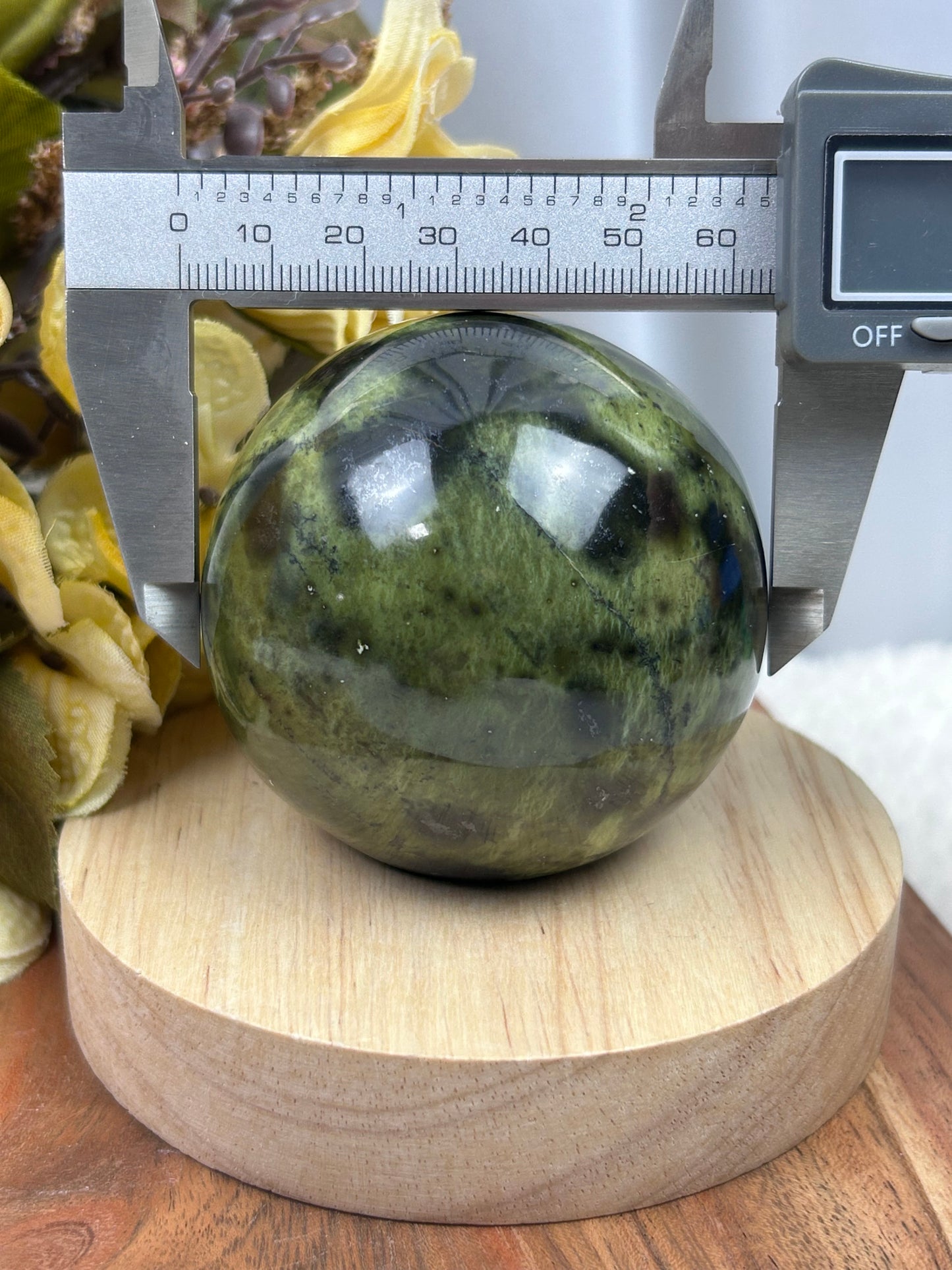 Leopard Stone Sphere